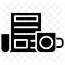 Morning Breakfast News Papers Icon