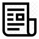 Newspaper News Paper Icon
