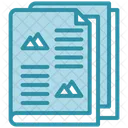 Newspaper Stack News Icon