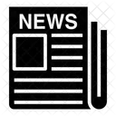 Newspaper Journal News Sheet Icon