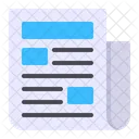Newspaper News Paper Icon