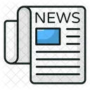 Newspaper Journal Reading Icon