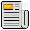Business News Corporate News Newspaper Icon