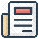 Paper Article Blog Icon