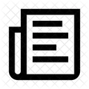 Newspaper Paper Article Icon