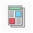 News Paper Press Icon