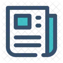 Paper News Tabloid Icon