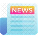 Newspaper Press Magazine Icon