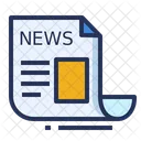 News Newspaper Media Icon