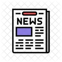Newspaper News Articles Icône