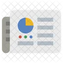 Newspaper Financial News Icon