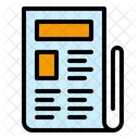 Newspaper  Icon