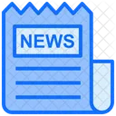 Newspaper Report Document Icon