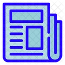 Newspaper Article Journal Icon