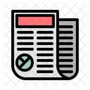 News Newspaper Journal Icon
