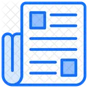 Newspaper  Icon