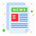 Newspaper News Paper Icon