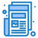 News Newspaper Paper Icon
