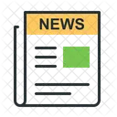 News Newspaper Media Icon