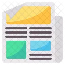 Newspaper  Icon