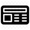 Newspaper Clip Art Document Icon