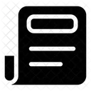 Newspaper Clip Art Document Icon