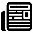 Newspaper Clip Art Document Icon