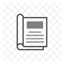 Newspaper  Icon