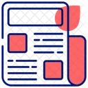 Newspaper Magazine Journal Icon