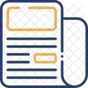 Newspaper  Icon