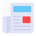Newspaper Magazine Journal Icon