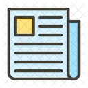 News Article Paper Icon