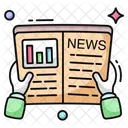 Newspaper Newsletter News Media Icon