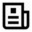 Newspaper  Icon