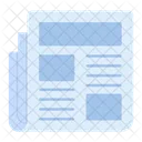News Article Paper Icon