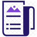 Newspaper News Media Icon