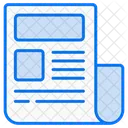 Newspaper  Icon