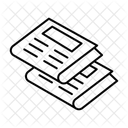 Newspaper Stack Icon