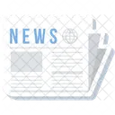 Newspaper News Blog Icon