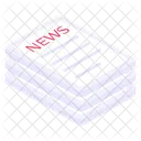 News Articles Newspapers Gazette Icon