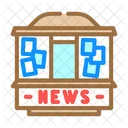Newsstand News Media Icon