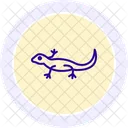 Newt Amphibian Slimy Icon