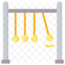 Newton Cradle Laboratory Physics Icon