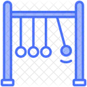 Newtonwiege Labor Physik Symbol