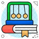 Newtons Cradle Pendulum Momentum Device Icon