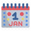 Newyear Calendar Event Icon