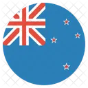 Newzealand Flag Circle Icon