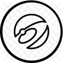 Nexo Criptomoneda Criptomoneda Icono