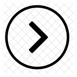 Next arrow Icon - Download in Line Style
