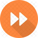 Next Button Fast Forward Button Squares Icon